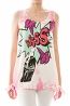 Tie Dye Pop Art Coca Cola Tank Top